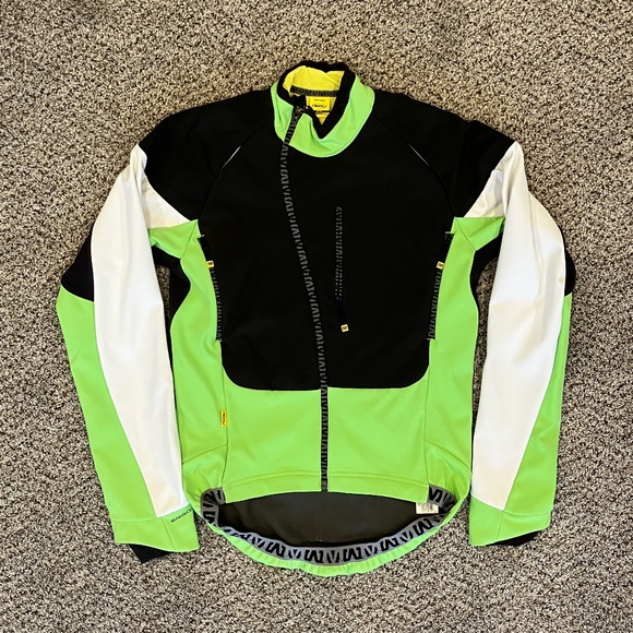 MAVIC Inferno Insulated, reflective, rainproof Cycling Jacket. Men's S/M - Picture 1 of 8